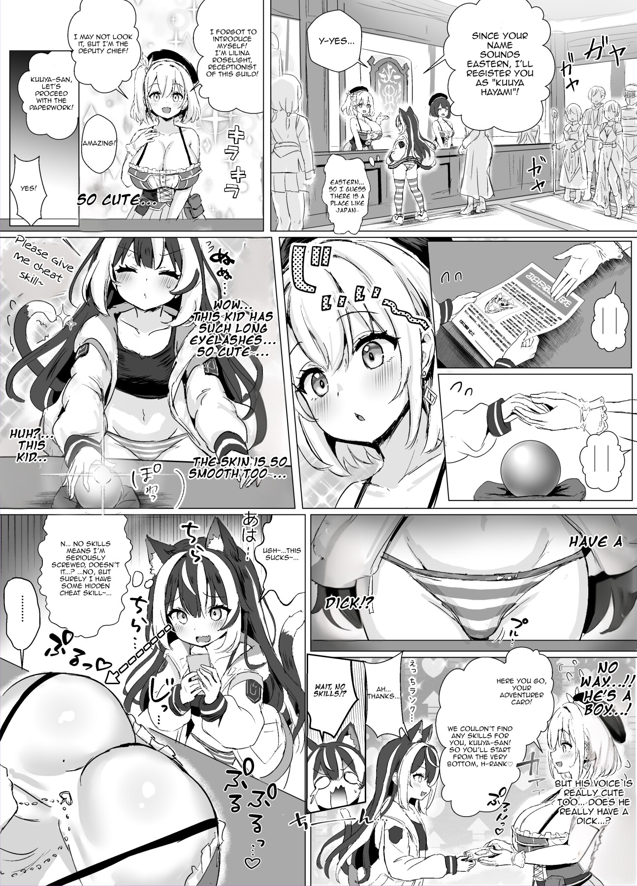 Hentai Manga Comic-I'm Getting Milked Dry in Another World-Read-7